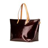 ルイ ヴィトン モノグラム ヴェルニ ベルヴューGM ハンドバッグ ショルダーバッグ M93589 アマラント ブラウン パテントレザー レザー レディース LOUIS VUITTON 【中古】